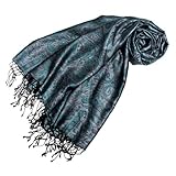 Elegantes Designer Schaltuch aus 100% Modal von LORENZO CANA. Die wunderschöne Pashmina mit aufwändig jacquard-gewebten Muster in harmonischen Farben ist ein wirkliches Luxus - Teil, welches sowohl zur Sommtergarderobe als auch perfekt zum Wollmantel, Daunenmantel oder Pelzmantel passt. Ob als Schal, Umschlagtuch oder Stola getragen, immer wird dieses außergewöhnliche Accessoire Ihre Garderobe geschmackvoll ergänzen. Mit einem Schal von LORENZO CANA sind sie stets stilsicher gekleidet.