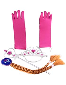 Katara 1008 Prinzessin Diadem-Set, 4 teilig