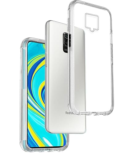 Captor Cover Trasparente Per Xiaomi Redmi Note 9 Pro/9S - Custodia TPU Morbida, Anti-ingiallimento, Bordo Rialzato - 3