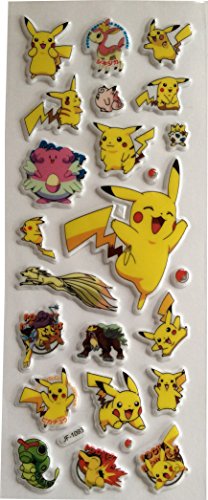 Preisvergleich Produktbild Aufkleber Pokemon-Design, klein