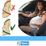 Schwangerschaftsgurt auto ★ Schwangerschaftskissen mit Gurtführungsschlaufen ★ schützt das Risiko der Abtreibung zu vermeiden - 2