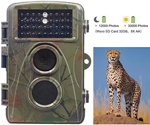 STAGO Trail Hunting Camera Outdoor Wildlife - H3 Night Vision Deer Hunting Camera,0.2S Trigger Time,IP56 Waterproof,12 Million HD Pixels