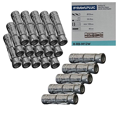 MDW RAWL M12 Befestigungsdübel Mauerwerk für Kernbohrständer wahlweise 5 - 50 Stück