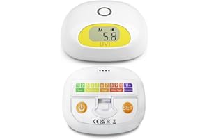 AQUAHORTI Sunlight UV Index Meter,UV Hurt Alarm,Beeping Sound when Sunburn,No Use Times Limitation