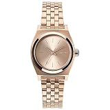 Nixon Damen-Armbanduhr XS Small Time Teller Analog Quarz Edelstahl A399897-00