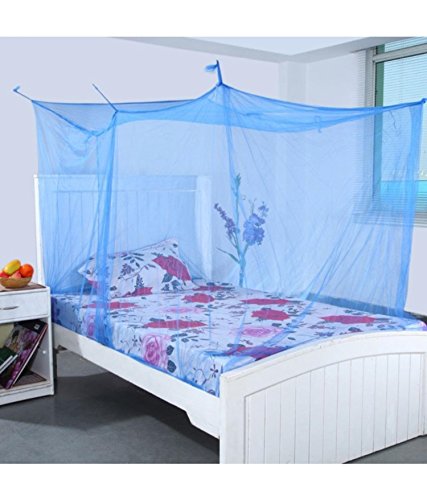 Shahji Creation semi Double Bed multicolor 5X6 feet best quality Mosquito Net