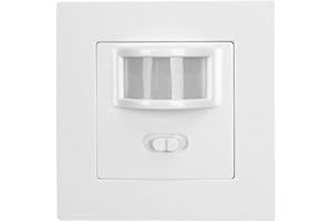YOGI-FLY LOWENERGIE Occupancy Sensor PIR Motion Light Switch - selection switch, wall mounting, fits standard faceplate, presence detection, auto on/off lighting