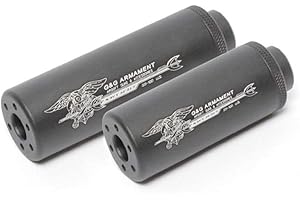 G&G GG Airsoft Barrel Extension Navy Seal Logo 14mm CCW