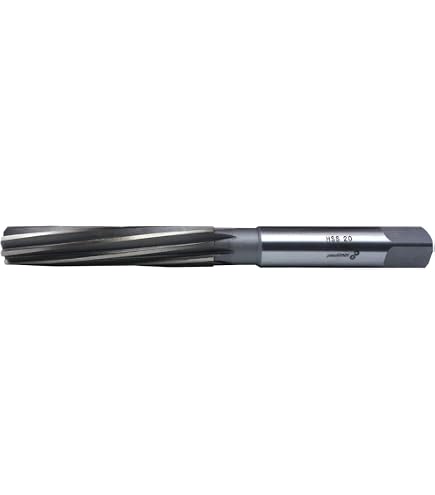 QUARKZMAN Handruimer 20 Mm – H7 Tolerantie – 9SiCr Gelegeerd Staal – Rechte Fluiten – Voor Metaal, Hout & Kunststof