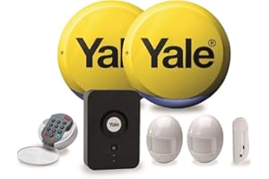 YALE HSA APP ENABLED ALARM KIT (ROUND SIREN)