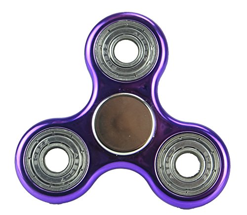 Christmas Concepts - Exclusive Fidget Hand Spinner - Stress Reducer, Stress Relief, Autism - METALLIC PURPLE Christmas Concepts - Exclusive Fidget Hand Spinner - Stress Reducer, Stress Relief, Autism - METALLIC PURPLE