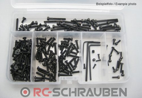 Preisvergleich Produktbild Schrauben-Set für den Tamiya TT-02B -hochfester Stahl