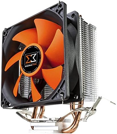 Xigmatek EN8446 TYR SD962B CPU Heatsink and Fan with Heat-Pipe Direct Touch Technology - Black