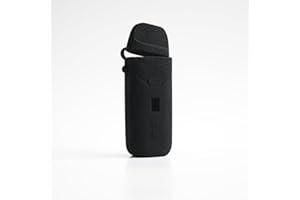 WratryParts Funda de silicona compatible con el kit Vaporesso Luxe X Pro | Funda protectora, duradera, funda, envoltura, gel, funda, escudo (negro)