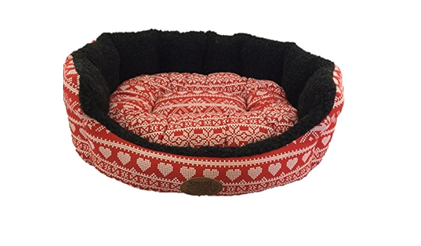 santa dog bed