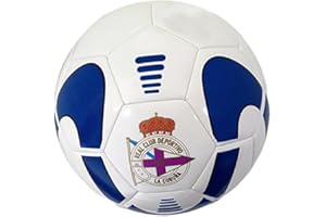 SUDSTY Real Club Deportivo de La Coruña Baldep Balón, Azul/Blanco, 5