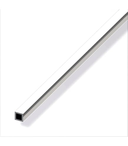 Profilati A U In PVC - Set Da 12 Pezzi, 1000x12x10 Mm, Bianchi - Foto 2