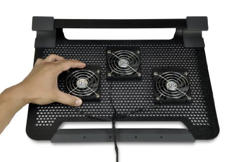 Cooler Master NotePal U3 PLUS Notebook-K  hler  3x einstellbare 80mm L  fter  Ergonomic Aluminium Design  Kompatibel mit bis zu 19 Zoll Laptops  R9-NB