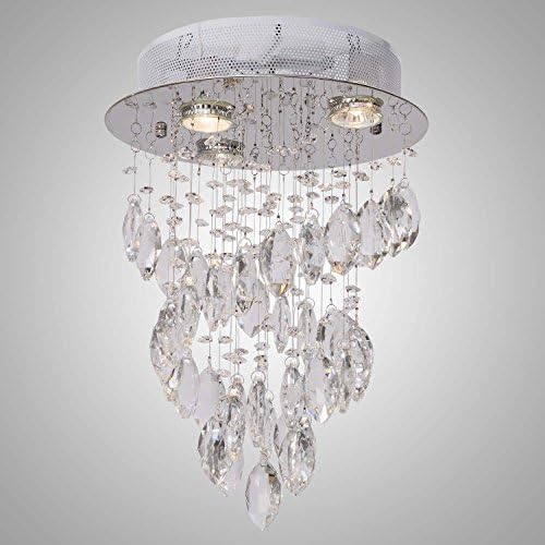 HuaJing® Simple and elegant modern crystal chandelier hanging wire three modern crystal chandelier lamp Restaurants