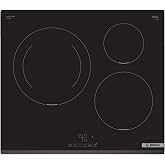 Bosch, Induction Hob, 60 cm, Sprint Function, Black, PUJ631BB5E | Cook faster and safer, boil water in record time.