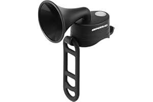 YOUNBEAUTY Bike Horn,120dB Bicycle Bells IPX4 Waterproof Bike Bell Operated Electric Horn for Mountain/Road Bike/Scooters Adult and Kids