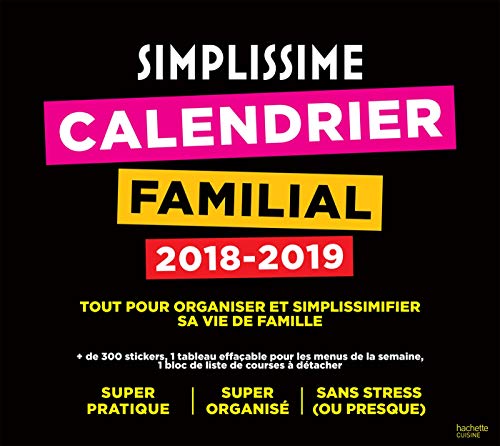 Download Calendrier familial Simplissime 2018-19 Download Calendrier familial Simplissime 2018-19