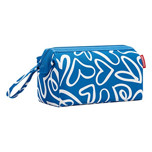 reisenthel Travelcosmetic, Beautycase, Kulturbeutel, Schminktasche, Kosmetik, Funky Hearts, 4 L, WC4051