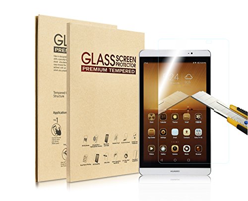 Supremery Huawei Mediapad M2 8 Glasfolie Schutzfolie Displayschutzfolie für Huawei Mediapad M2 8, Panzerglas 9H