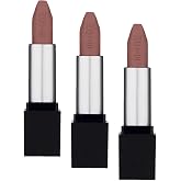 Note Cosmetics Mattever Lipstick 08 Unconventional Rose Yarı Mat Saten Bitişli Ruj, Koyu Nude (3 paketi)