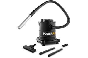 Varo Powerplus elektrischer Aschesauger POWX308-1 200W Aschestaubsauger für Kamin, Ofen - Asche Sauger 20l Tank - max. 60°