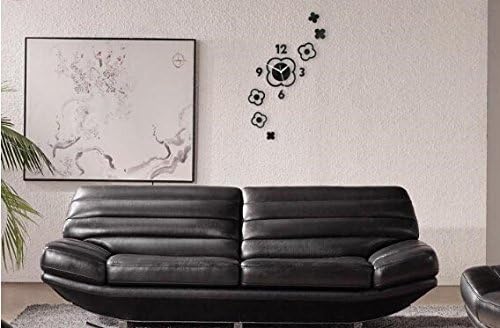 qwer Petals acrylic wall mirror surface DIY Home Decor Jong-children room is well decorated, Silver