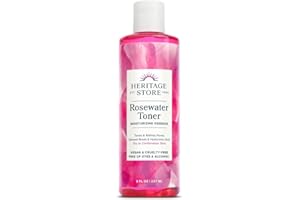 HERITAGE STORE Rosewater Facial Toner 236ml Clear