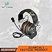 Produktbild Headset Z 054 Combat Comtac I Taktische Rauschunterdrückung Headset Z054 (Farbe: Waldgrün), Taktisches Headset, Taktischer Kopfhörer, Anti-Rausch-Kopfhörer, Outdoor-Kopfhörer, Walkie Talkie, Jagd, Feldkopfhörer, Anti-Interferenz-Kopfhörer, Feldgeräte, Feldkopfhörer