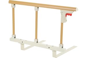 ‎SONNEWELT Sonnewelt Bettgitter für Senioren Ältere Faltbare Rausfallschutz Sicherheits Bettschutzgitter Klappbar Bettgeländer für ältere Senioren Erwachsene Behinderte und Kinder Faltbare bettschutz