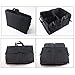 Produktbild Buweiser Auto Kofferraumtasche mit klett, 56CM Multifunktion Faltbare Auto Kofferraum Organisator Dauerhaft Autotasche Aufbewahrung für Auto, SUV, Minivan, Truck & Reise Ferien Camping - Auto und Werkzeug Kofferraumbox (Oxford Tuch, Schwarz)