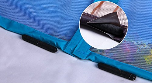 Ohmais Magneten Vorhang Magnet Velcro Magnetverschluss Verschluss Türvorhang Magnetic Moskito Netz verfügbar Passend Türen - 4