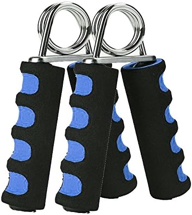 2 Pack Hand Grip Strengthener Set Finger Gripper Gym Exerciser Foam for quickly Increasing Wrist Forearm And Finger Strength