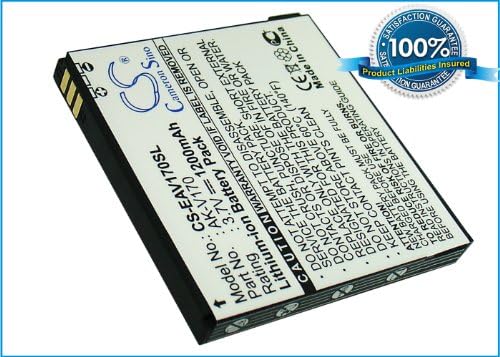 Battery for Emporia AK-V170, 3.7V, 1200mAh, Li-ion