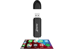 Carlinkit draadloze CarPlay-adapter, voor auto's met ingebouwde Car Play, voor VW Audi Volvo Renault Opel Citroen Toyota Peugeot KIA Hyundai (Modeljaar: 2016 tot 2025), Ondersteuning IOS11 + en firmwa
