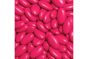 GÉNÉRIQUE Dragées au Chocolat Suprême, 70% Cacao Promotion, 21 Couleur au Choix, Fabrication Artisanale Française, 250g - A consommer de préférence avant fin 05/2026 (Fuchsia)