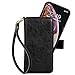 Produktbild COCASES Kompatibel mit iPhone XS Max Hülle, Multi-Funktion Schutzhülle, 2in1 Herausnehmbare Geldbörse Style Leder Tasche RFID Schutz mit Magnetverschluss (6.5", Schwarz)