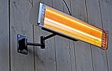 OutTrade Heizung Wand 1800 W, Grau, 70 x 8 x 14 cm - 4