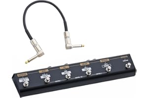 BOSS GUITAR EQUIPMENT Boss GA-FC EX Foot Switch for Katana MKII Amplifier + Keepdrum Patch Cable