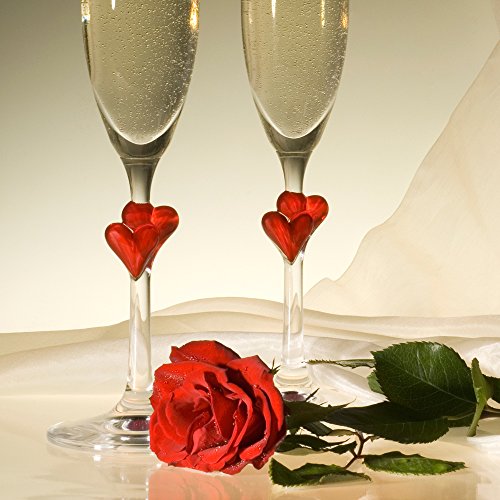 StlzleLausitz-388-62-07-LAmour-Sektkelch-mit-roten-Herzen-2-er-Set-175-ml