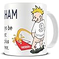 Wee On The Rival's Shirt | Football Fan Rivalry Mugs | Great Funny Gift for a Football Supporter Present Coffee Tea Mug Cup (Tottenham V Arsenal) WE26