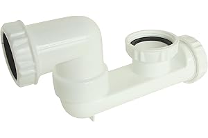 SOMATHERM FOR YOU - BB301 - Sifone vasca Ø 40 (1 "1/2) plastica bianca