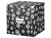 Produktbild Zeller 17885 Aufbewahrungsbox, Pappe, floral / 36 x 36 x 35, schwarz