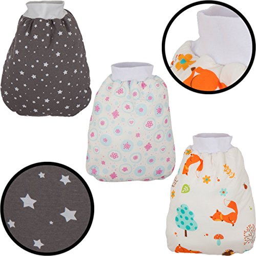 Strampelsack / Pucksack (100% Baumwolle - Öko-Tex zertifiziert) Baby