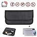 Price comparison product image Newseego RFID Signal Blocking Bag | 2x FREE RFID Credit Card Sleeves | Anti Theft Faraday Bag for Car Key FOB & Cell Phone Blocking Pocket, RFID Signal Shielding Pouch Wallet Case - (Black)