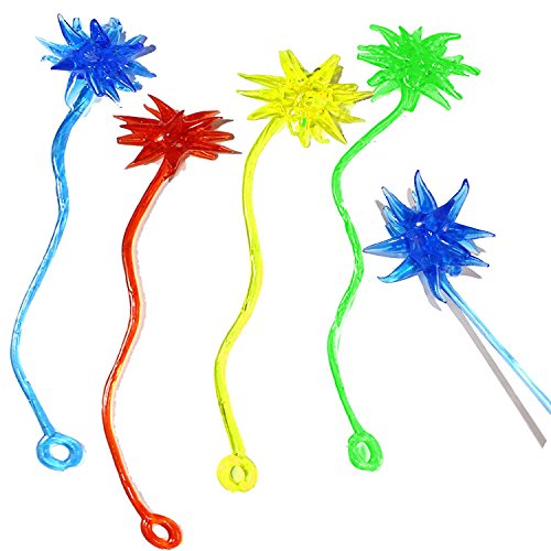 German Trendseller® – 24 x Mega Sticky Party Mix für Kinder NEU ┃ Kindergeburtstag ┃ Mitgebsel ┃ Glibber , Stretchy & Klatschy ┃ 24 Stück - 4